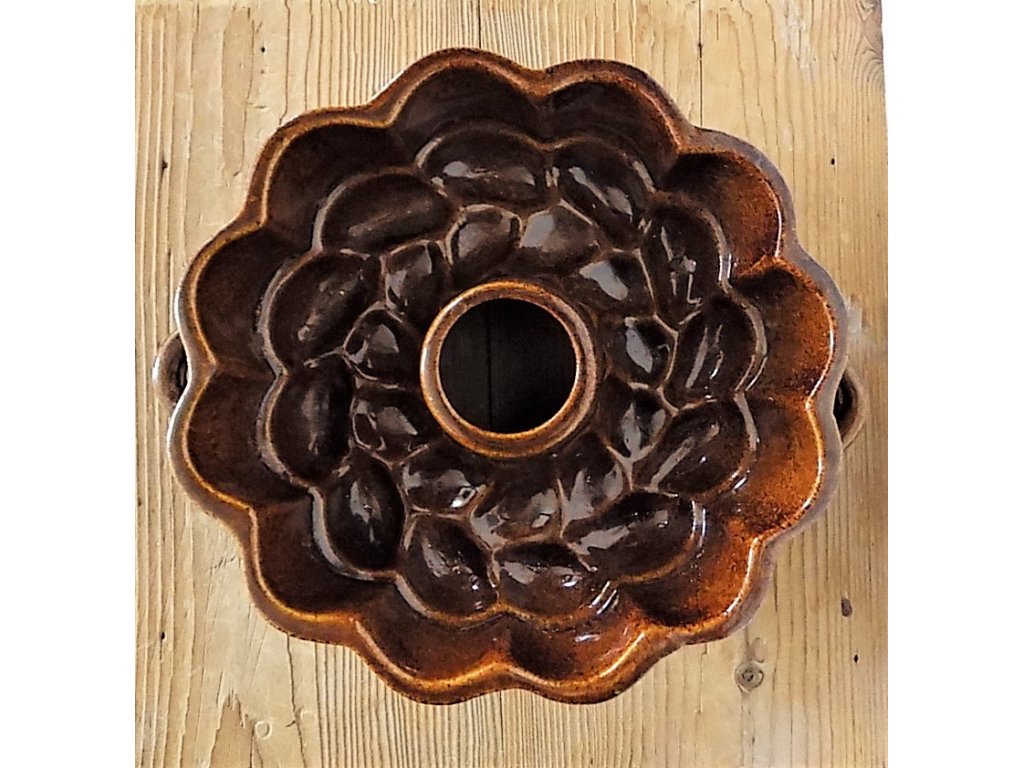 Keramická forma na pečení, Věnec - průměr 26 cm