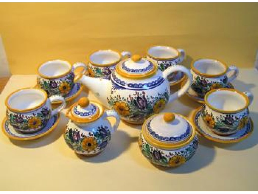 Keramická čajová súprava Haban