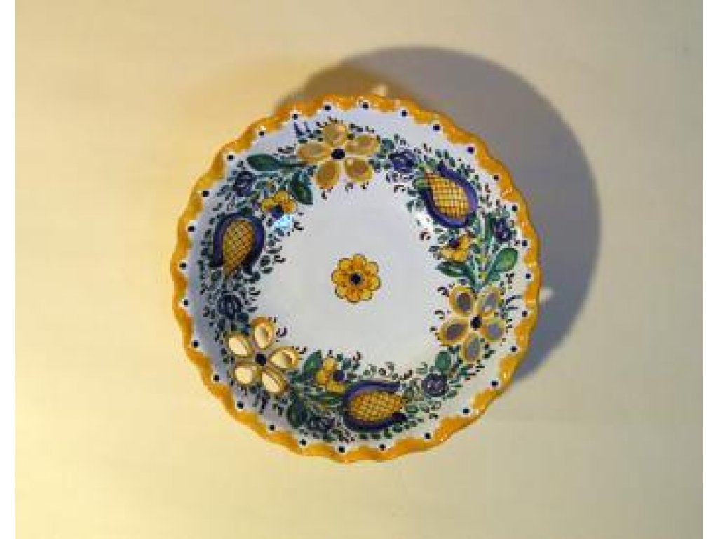Keramická miska vyřezávaná - keramika