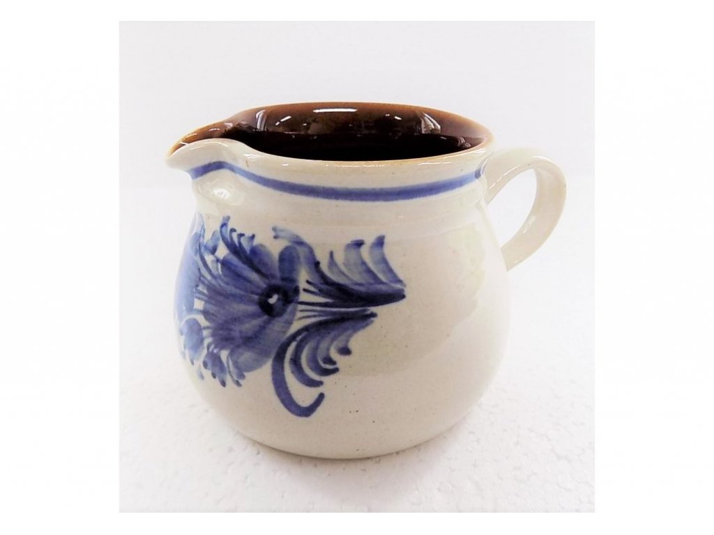 Keramická kanvička na kávu, čaj, mlieko v. 9 cm - 14.