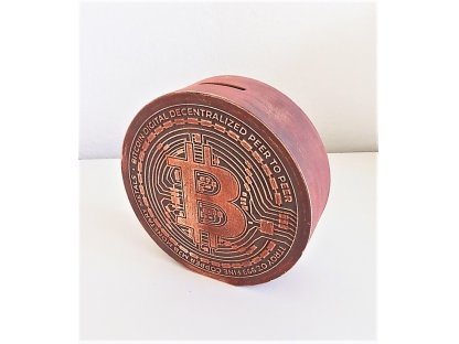 Pokladnička na bitcoiny - STEAMPUNK