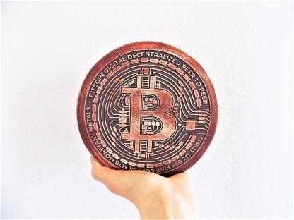Bitcoin kasička  - STEAMPUNK