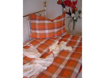 Kanafas posteľná bielizeň Vendelin 5, prikrývka 140x200 + vankúš 70x90