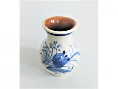 Keramická miniatúrna váza 4. - výška 5,5 cm