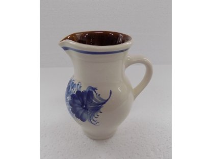 Keramická mlékovka na mléko ke kávě, čaji  v. 14 cm - 5.