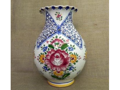 Keramická váza řezaná - velká, slovácká