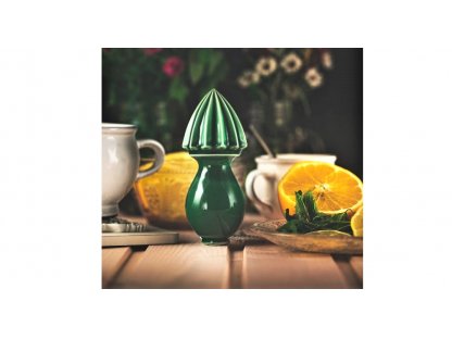 Keramický citrusovač, lis na citrusy - zelený
