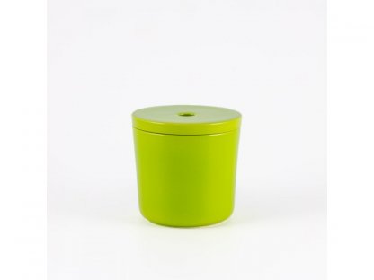 Keramický popelníček, nádoba na nedopalky - jasná zelená