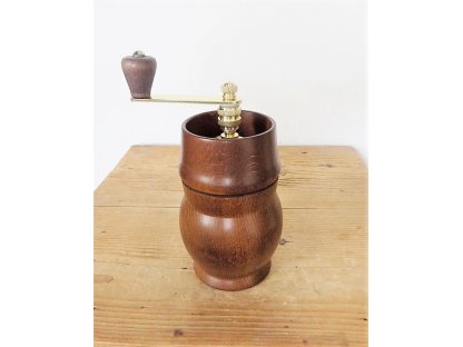 Ruční mlýnek na kávu Rondo 2012, dřevěný, 19,5x9 cm vč. kličky