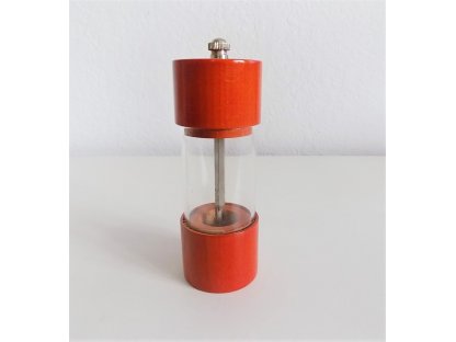 Ručný mlynček na korenie ROMA, oranžovo-hnedý