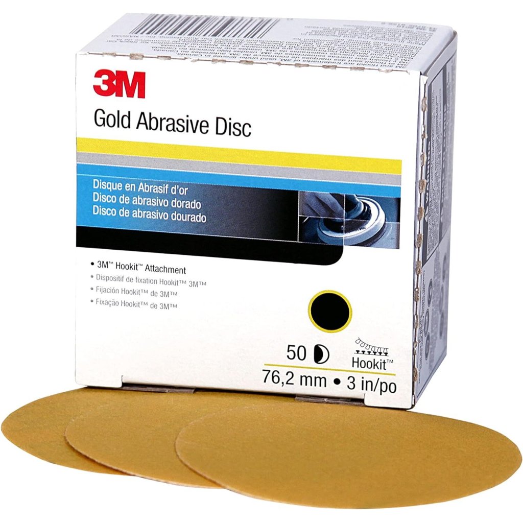 3M 00914 Hookit Brusný papír 76mm, s.zip, P320