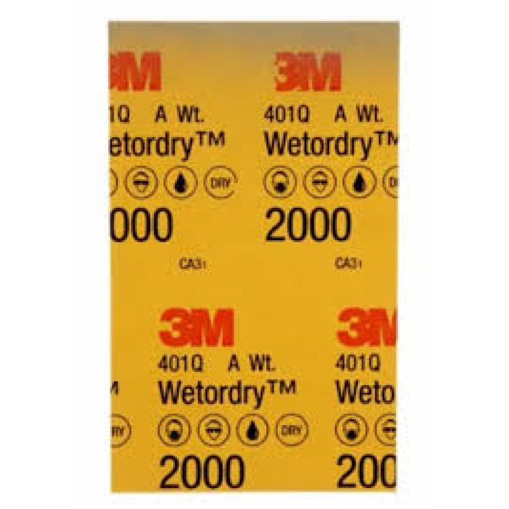 3M 02044 Micro Fine P2000 voděvzdorný brusný papír balení