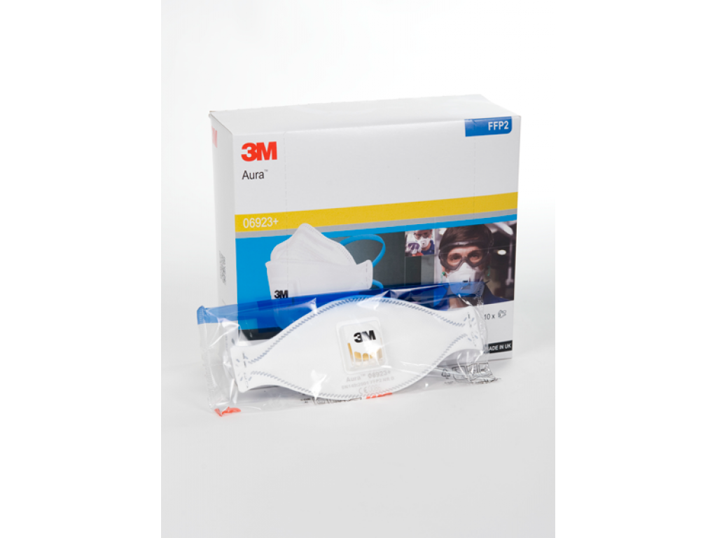 3M 06923+ Aura Maschera antipolvere FFP2 con valvola