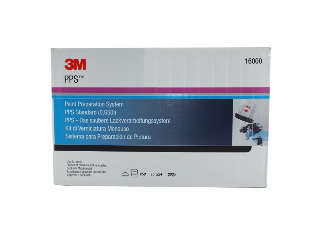 3M™ PPS™ Kit, 16000, Standard size, 200u filters