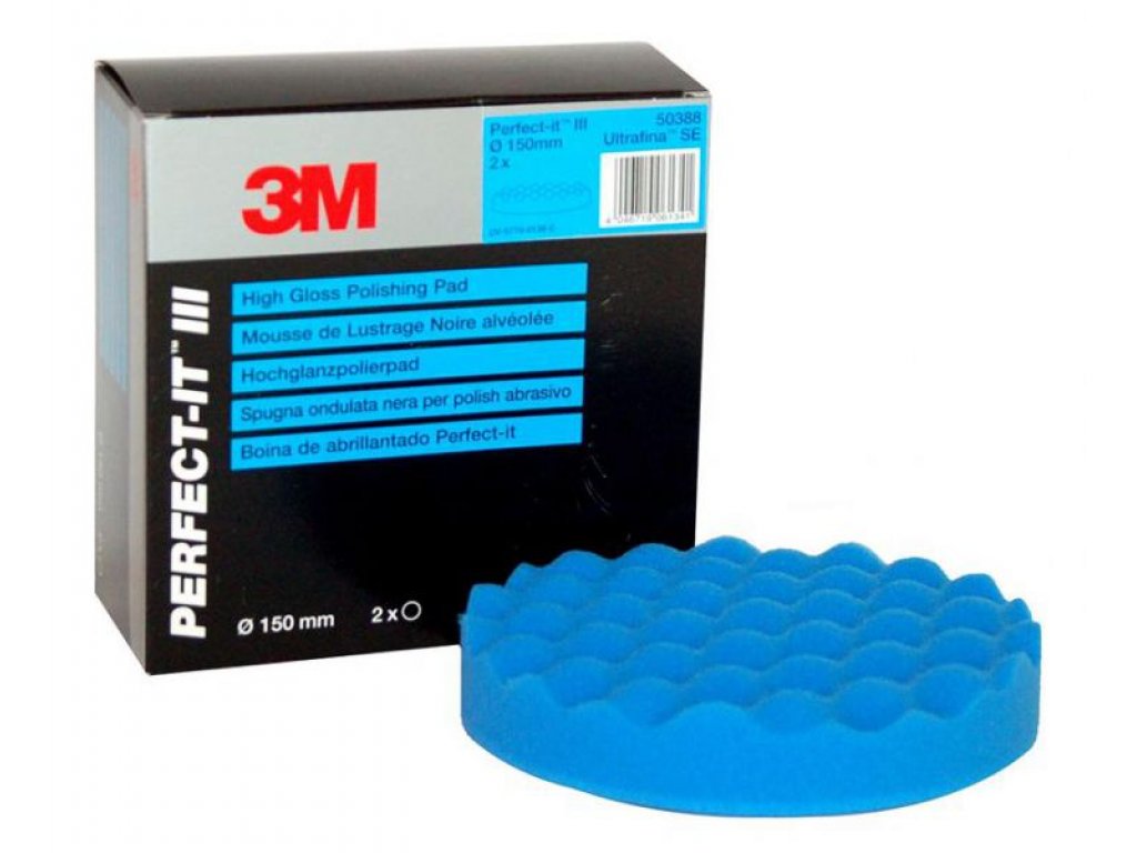3M Penový leštiaci kotúč Perfect-it™ 50388 - modrý 150mm