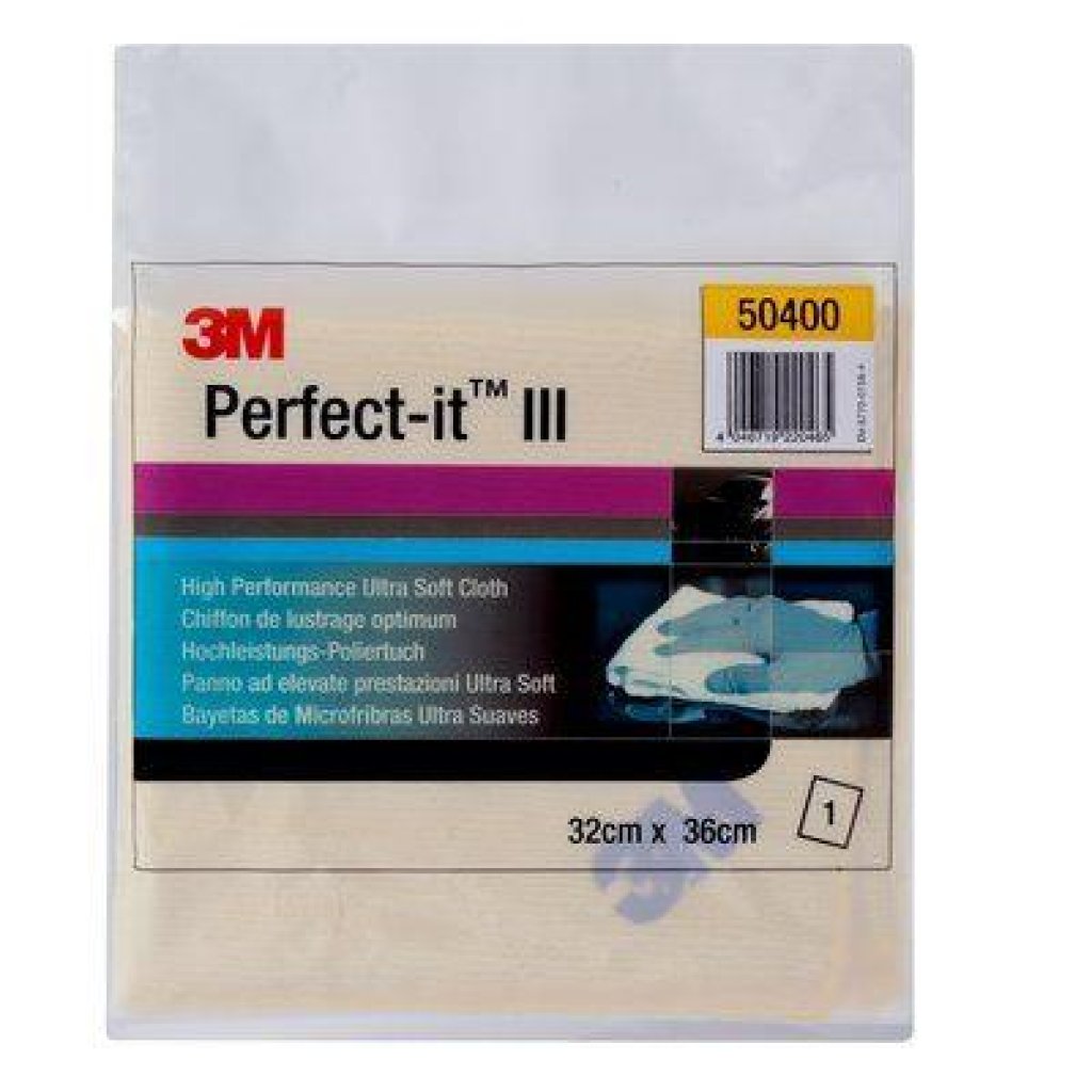 3M 50400 Perfect-it III chiffon doux de polissage, microfibre