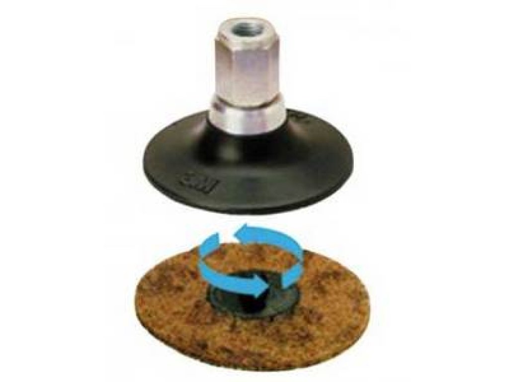 3M 5539 Roloc Disc Pad Assembly D 2 in