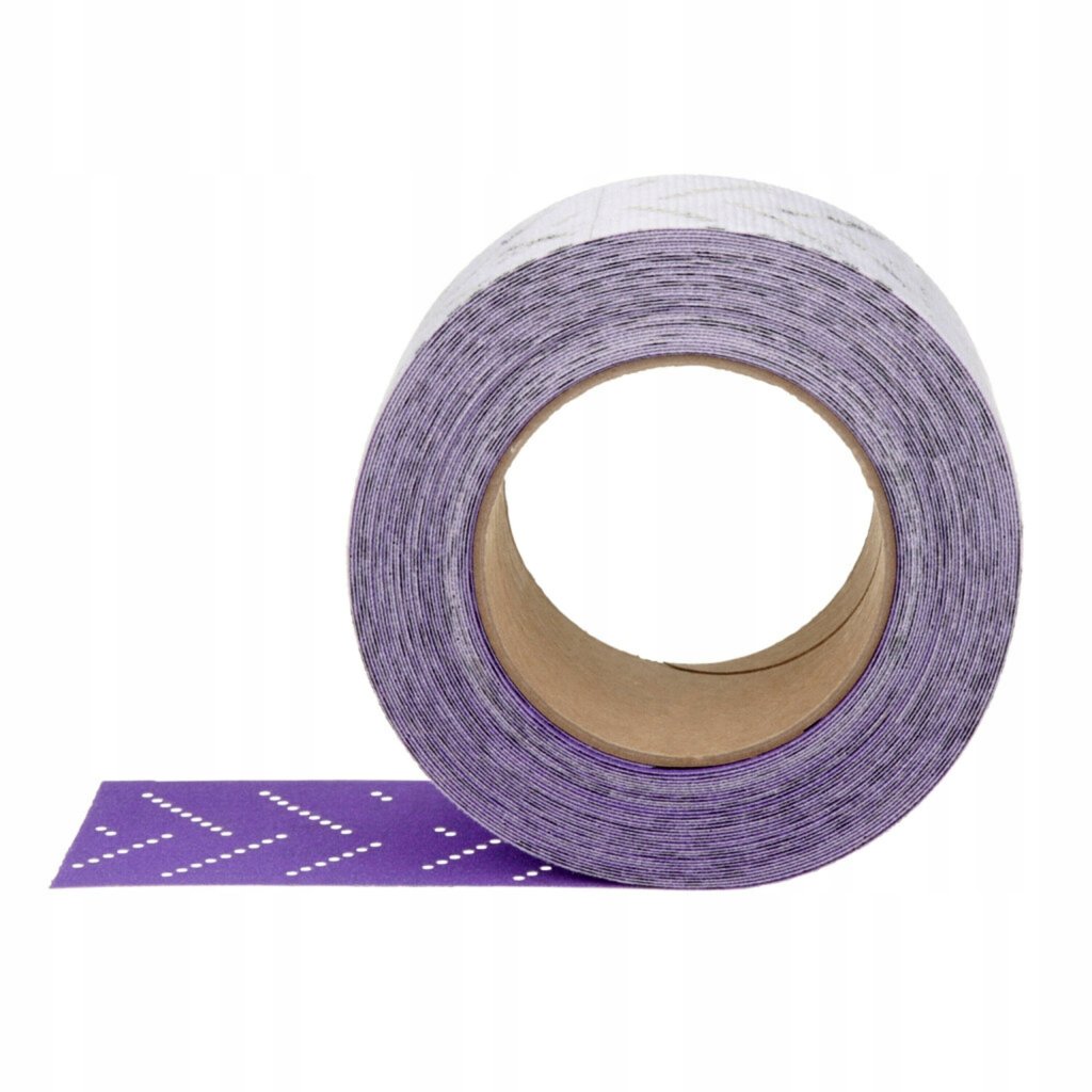 3M Cubitron II Hookit tisztító csiszolótekercs 737U, 70 mm x 12 m, többlyukú, P80 szemcseméret, 51430