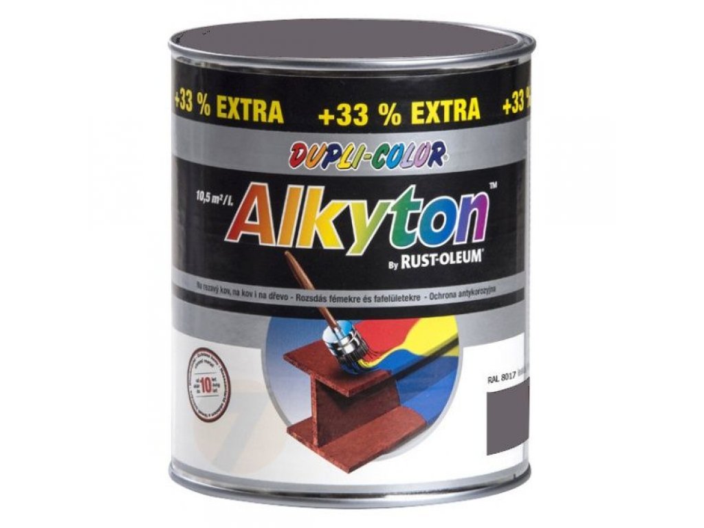Alkyton RAL 7016 Peinture brillante gris anthracite 5 L