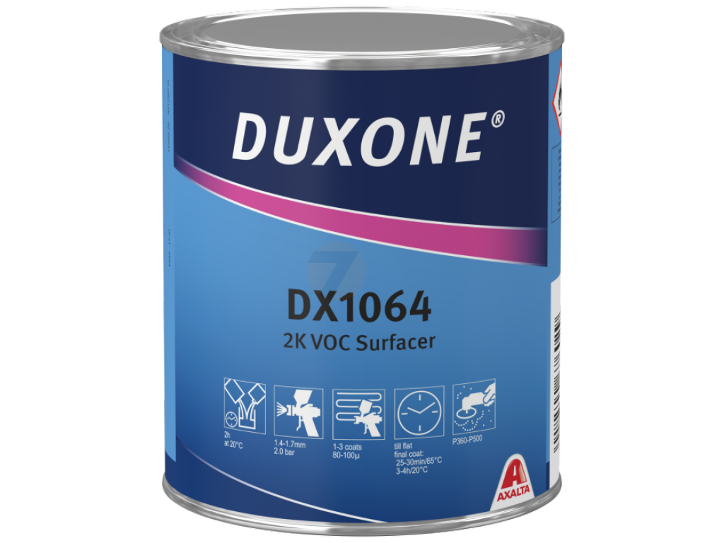 Axalta Duxone DX1064 VOC-Füller grau 1l