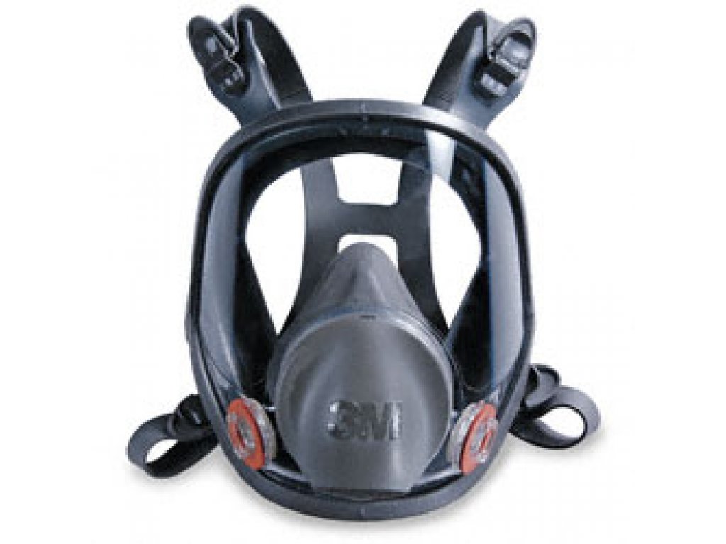 Celoobličejová maska 3M 6800 série 6000 + filtr 2135 P3 R