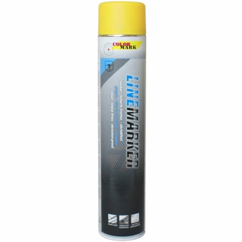 ColorMark LineMarker spray para marcar líneas transporte amarillo 750ml