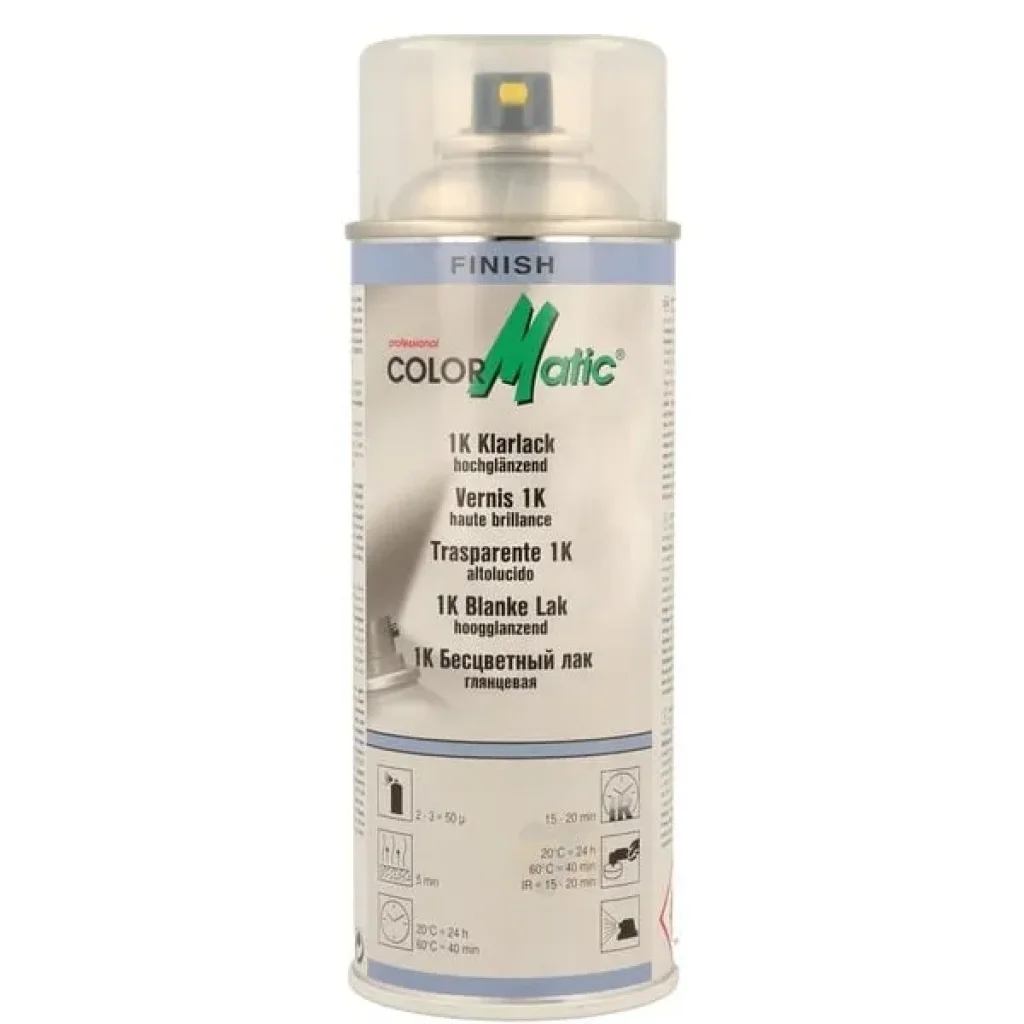 ColorMatic 1K Clear Coat High Gloss 400 ml (756849) - ColorShop.cz