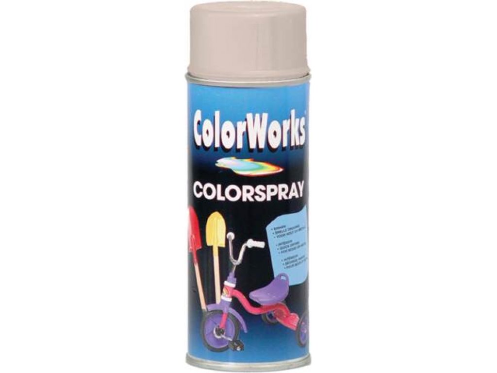 ColorWorks RAL 1015, slonová kost sprej 400ml