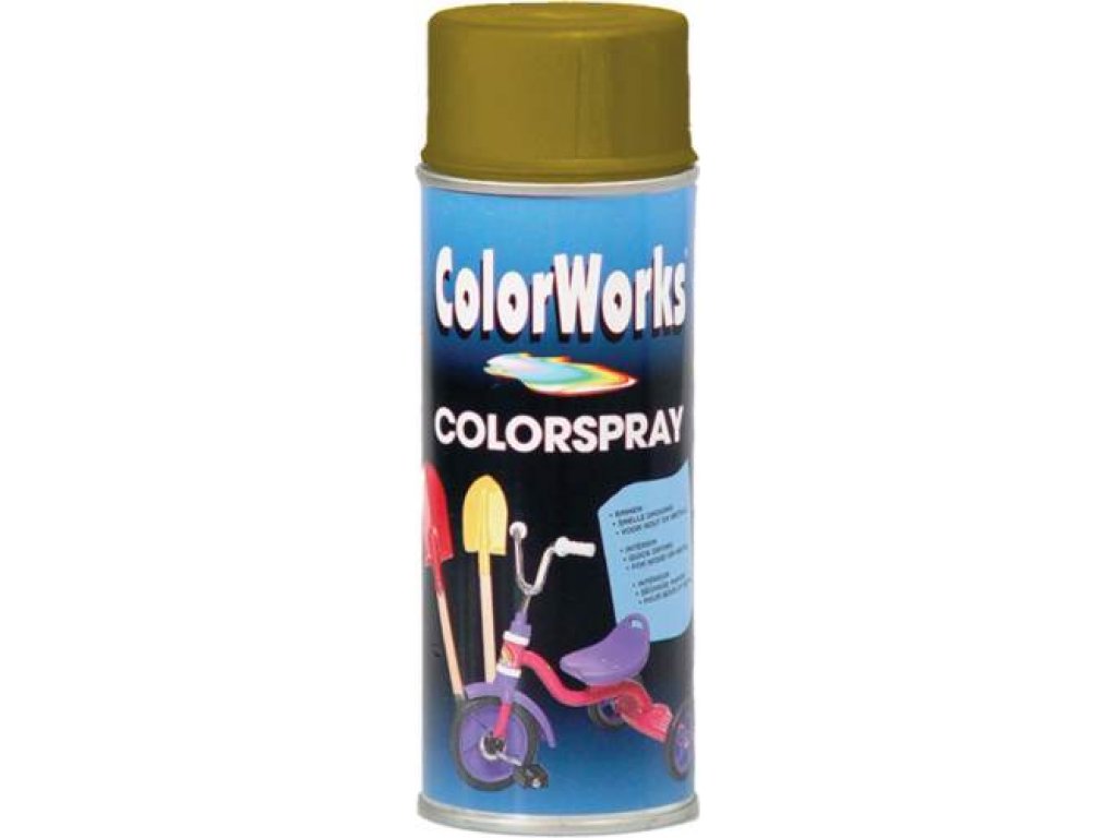 ColorWorks zlatý Spray 400ml