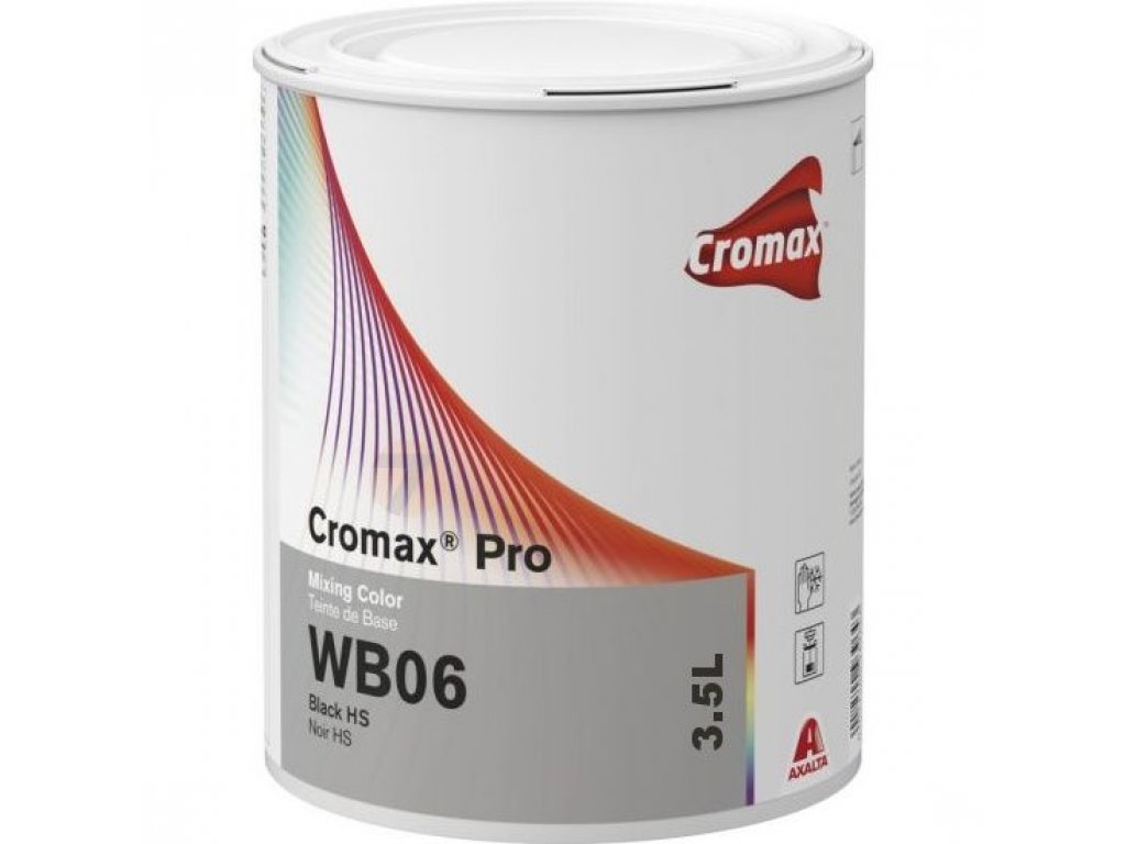 Cromax Pro WB06 Negro HS 3,5L