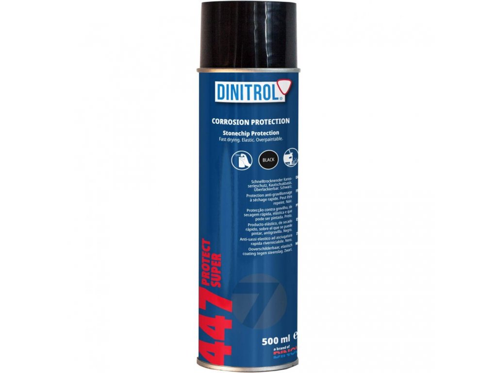 DINITROL 447 Protect Super Spray noir 500ml