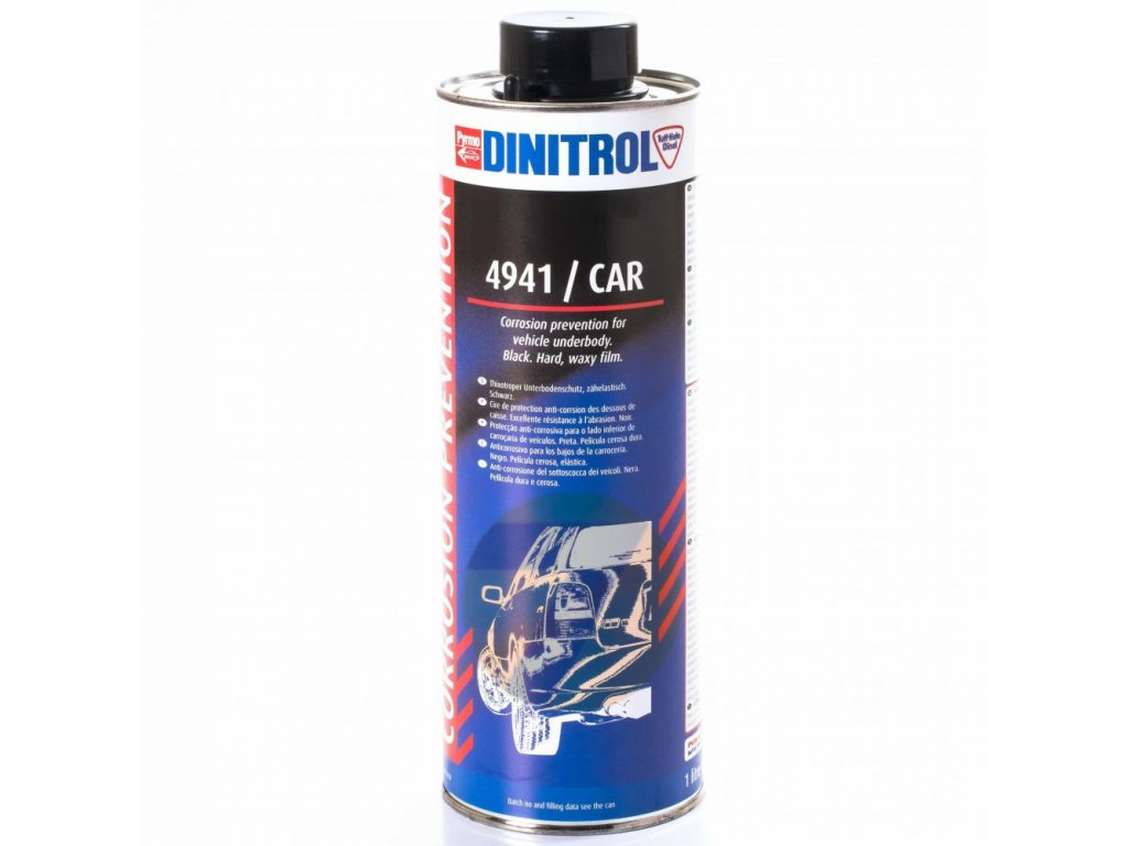 Dinitrol 4941 / CAR  Protección de bajos negro 1 litro