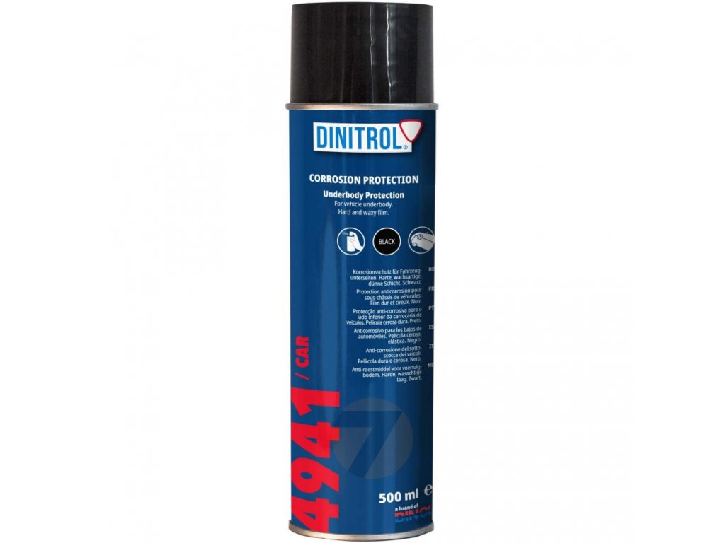 Dinitrol 4941 / CAR  vosk na ochranu podvozku černý Spray 500 ml
