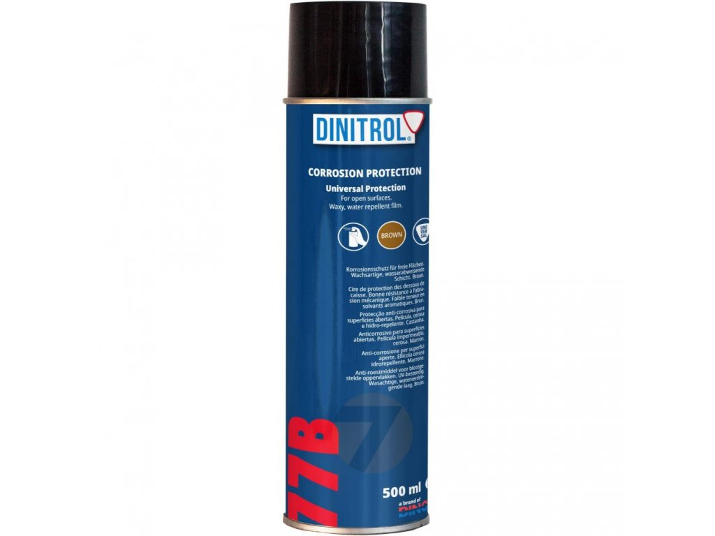 DINITROL® 1000 transparante doordringende was voor holtes - spuitbus 500 ml en 90 mm verlengrietje DINITROL® 1000 transparante doordringende was voor holtes - spuitbus 500 ml en 90 mm verlengrietje