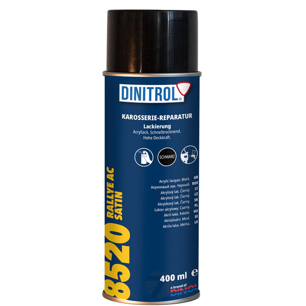 Dinitrol 8520 černý polomat Spray 400ml