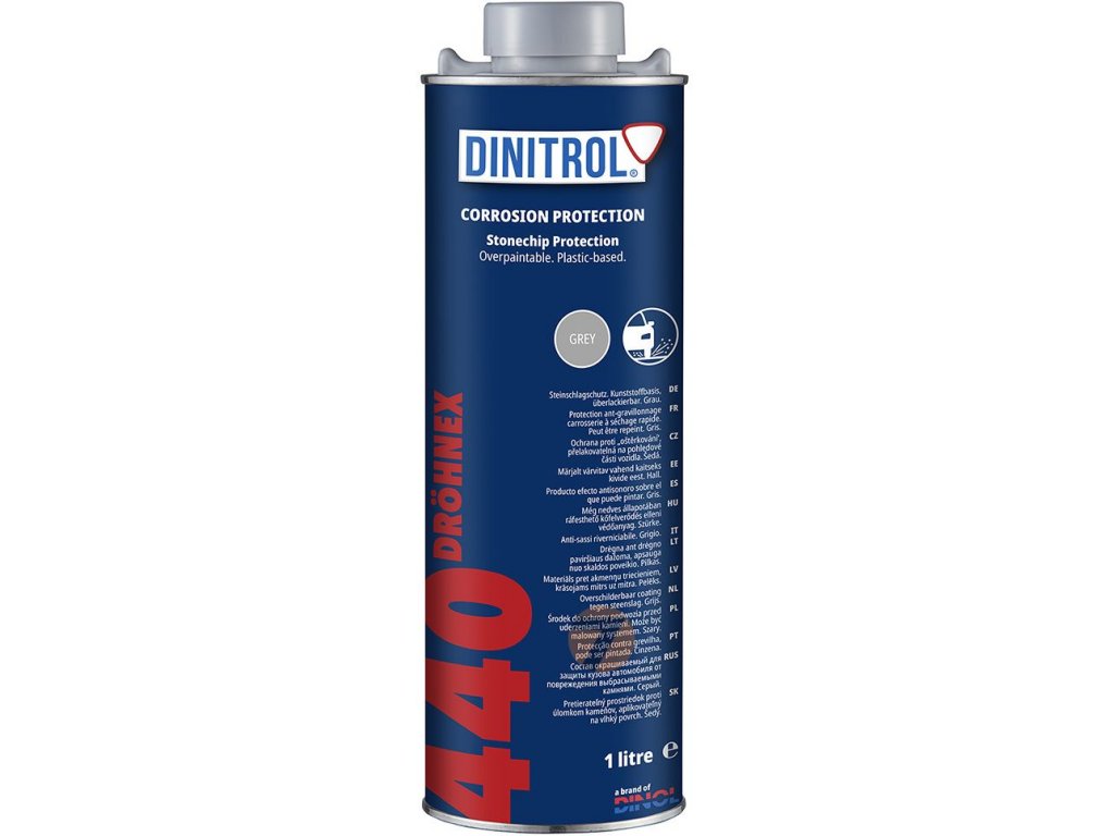Dinitrol Dröhnex 440 stone chip protection and anti-corrosion agent light gray 1L