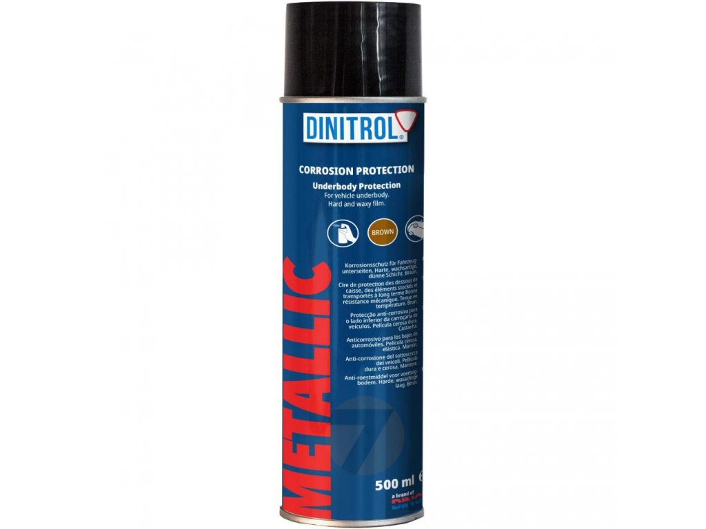 DINITROL Metallic Spray Underbody Protection Wax 500 ml - ColorShop.cz