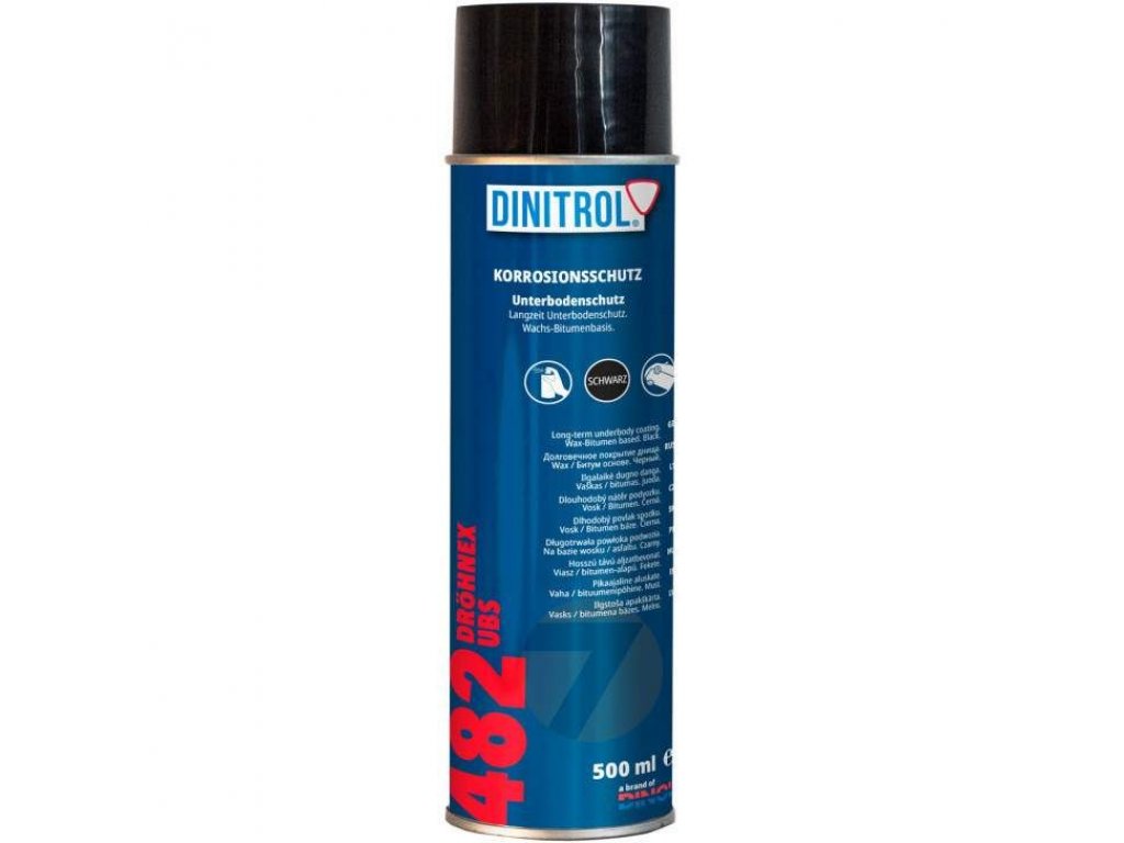 Dinitrol Universal UBS 482 protección chasis spray negro 500ml