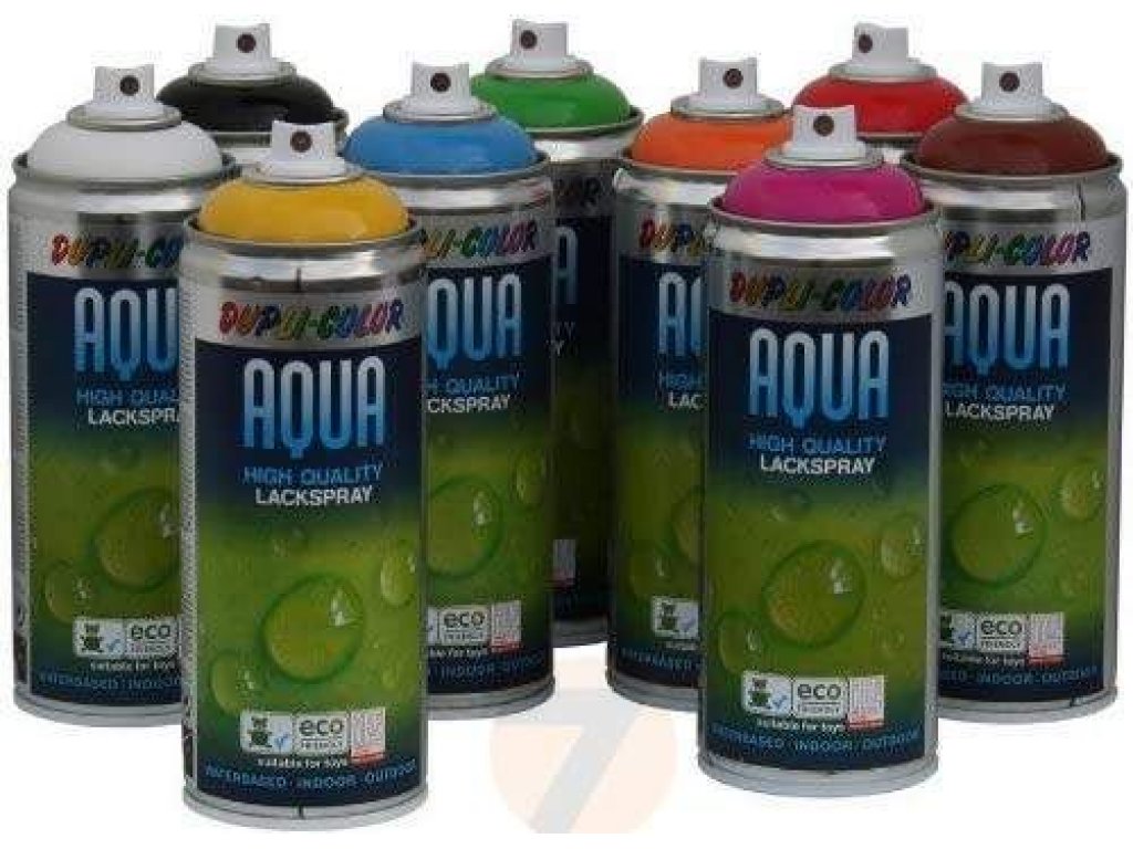 Dupli Color Aqua bezfarebný lak lesklý v spreji 350ml
