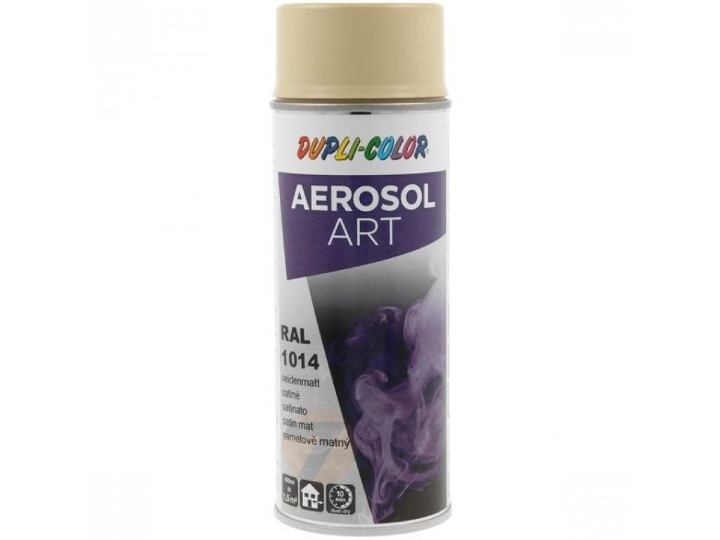 Dupli Color ART RAL 1014 Ivory semi-matt paint spray 400 ml