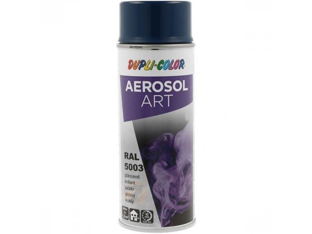 Dupli Color ART RAL 5003 szafirowa szara błyszcząca farba w sprayu 400 ml