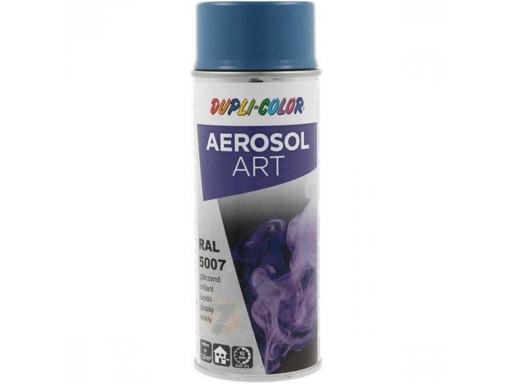 Dupli Color ART RAL 5007 Brilantní modrá lesklá barva ve spreji 400 ml