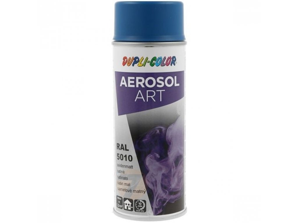 Dupli Color ART RAL 5010 niebieski gencjanowy półmatowa farba w sprayu 400 ml