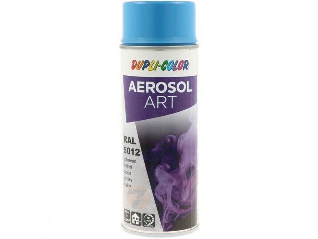 Dupli Color ART RAL 5012 niebieski lekki błyszcząca farba w sprayu 400 ml