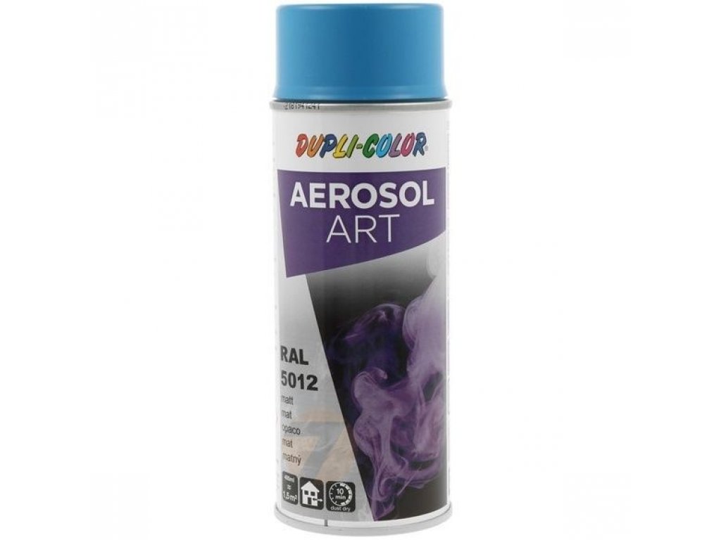 Dupli Color Aerosol ART RAL 5012 Lichtblau matte Sprühfarbe 400 ml