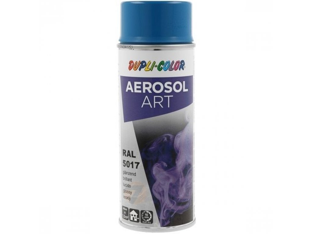 Dupli Color ART RAL 5017 peinture aérosol brillante Bleu signalisation 400 ml