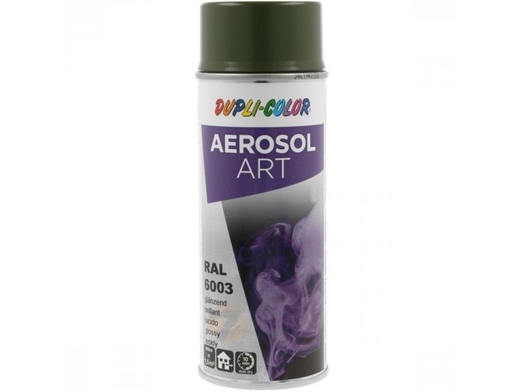Dupli Color ART RAL 6003 zielona oliwkowa błyszcząca farba w sprayu 400 ml