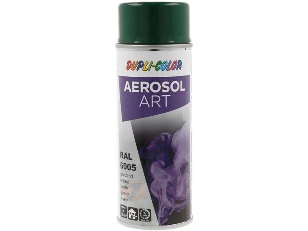 Dupli Color ART RAL 6005 pintura en aerosol brillante Verde musgo 400 ml
