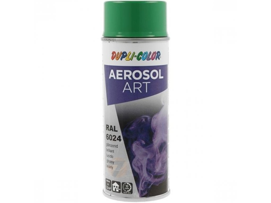 Dupli Color ART RAL 6024 Traffic green glossy paint spray 400 ml