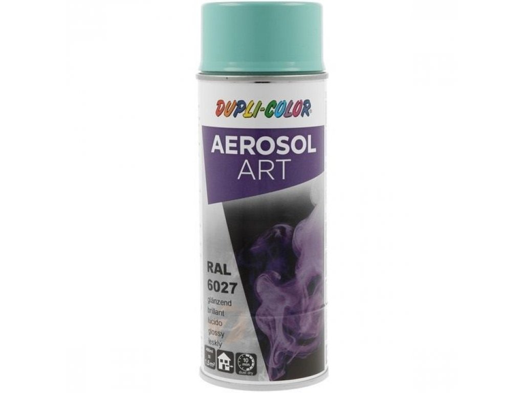 Dupli Color ART RAL 6027 Light green glossy paint spray 400 ml